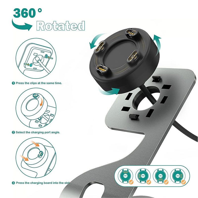 TUSITA Charger Stand Compatible with Garmin Watch - Image 5