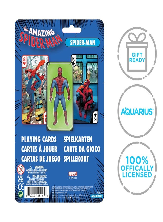 AQUARIUS Marvel Spiderman Premium Playing Cards - Spider-Man Themed Deck of Cards for Your Favorite Card Games - Officially Licensed Spider-Man Merchandise & Collectibles - Image 2