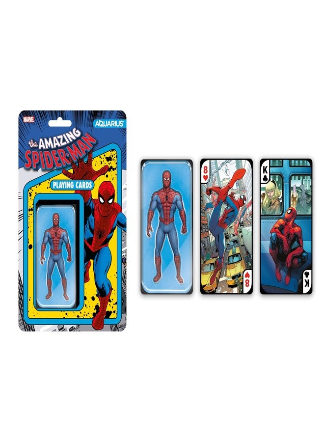 AQUARIUS Marvel Spiderman Premium Playing Cards - Spider-Man Themed Deck of Cards for Your Favorite Card Games - Officially Licensed Spider-Man Merchandise & Collectibles - Image 1