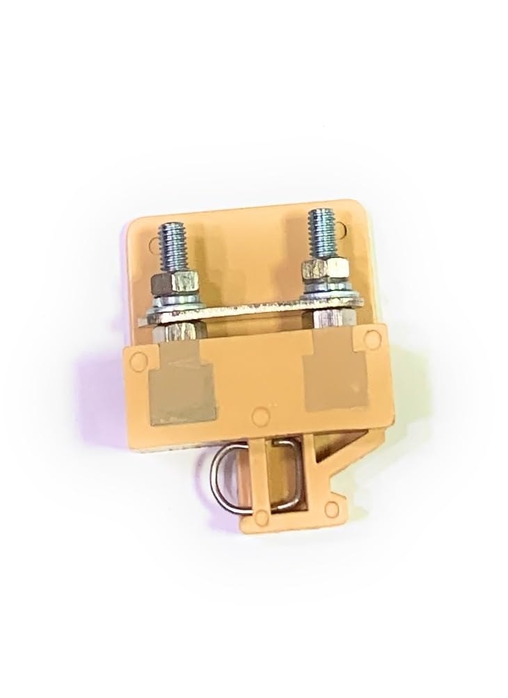 Litost Terminal Block Busbar Type Stud Type Nut Driver Operated RN6 Suitable Current Rating 100 AMP750 Volt AC Pack Of 2 - Image 1