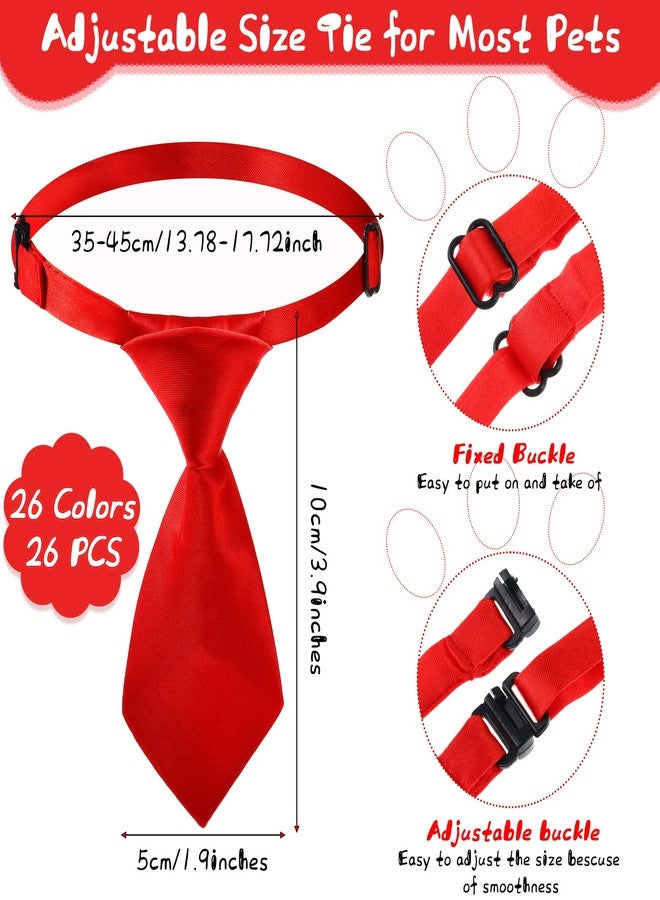 Reginary 68 Pieces Bow Ties for Dogs, Adjustable Pet Collar Bowtie Puppy Dog Ties Grooming Accessories for Small Puppy Cats Birthday Photography Holiday Festival Party Favor - Image 3