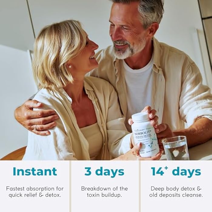 TODICAMP Zeolite Detox Sorbolit - Zeolite Binder Supplement for Full Body Detox - Gut Cleanse, Cellular and Liver Detox (120 Count (Pack of 1)) - Image 5