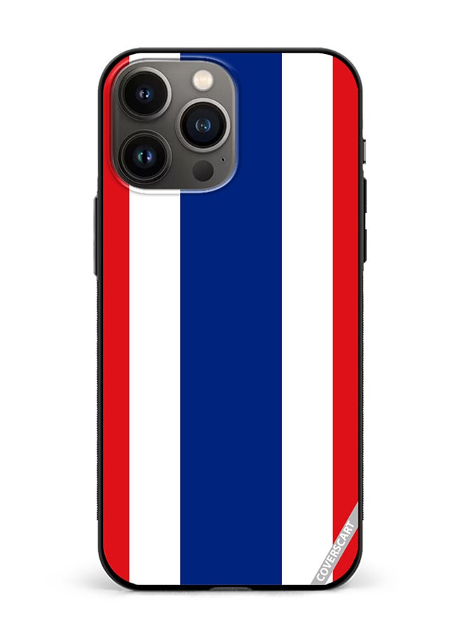COVERSCART Protective Case Cover For Apple iPhone 14 Pro Max Thailand Flag Design Multicolour