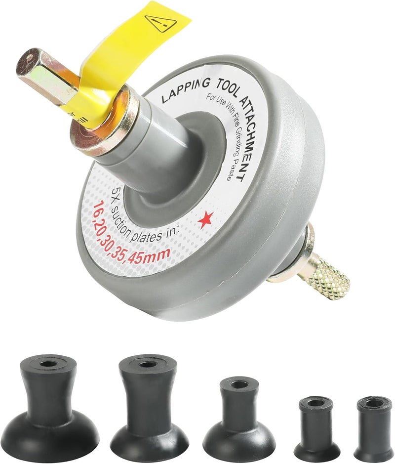 bylikeho Valve Lapping Tool Kit with 5 Suction Plates for Automotive - Image 1