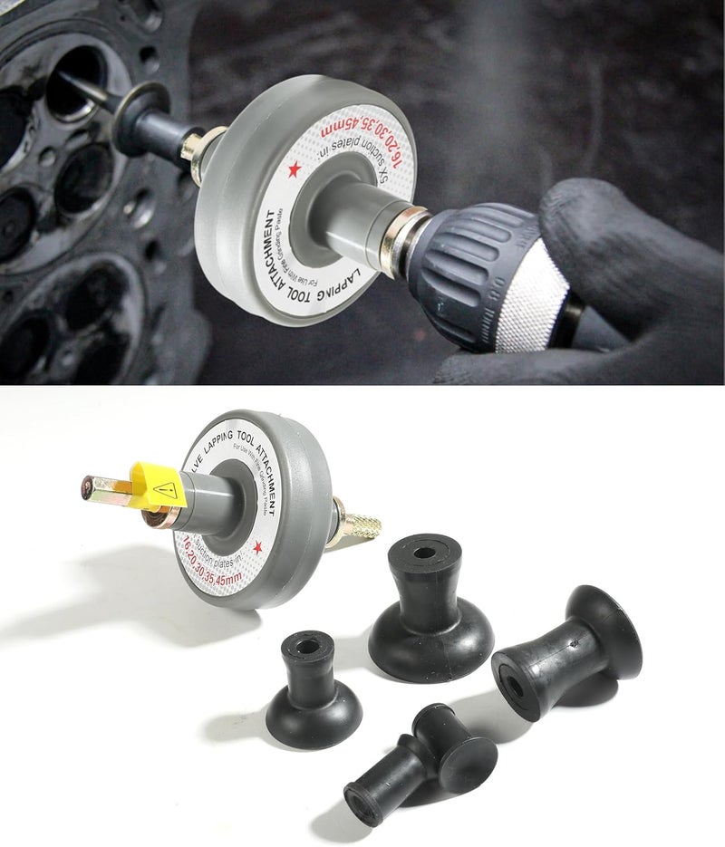 bylikeho Valve Lapping Tool Kit with 5 Suction Plates for Automotive - Image 4