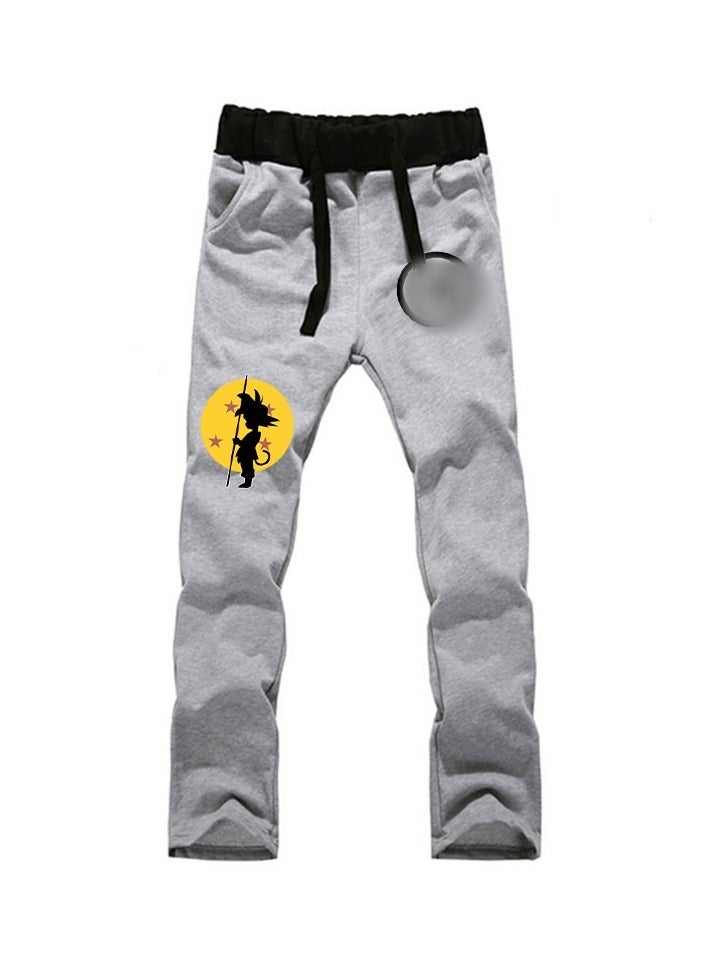 KUYING Dragon Ball Sports And Leisure Straight Leg Small Leg Pants - Image 1