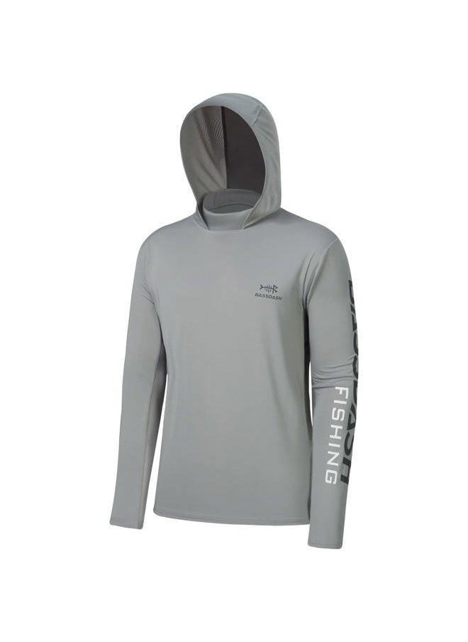 BASSDASH - UPF 50+ Men's UV Sun Protection Long Sleeve Performance Fishing Hoodie Hooded Shirts - Image 1
