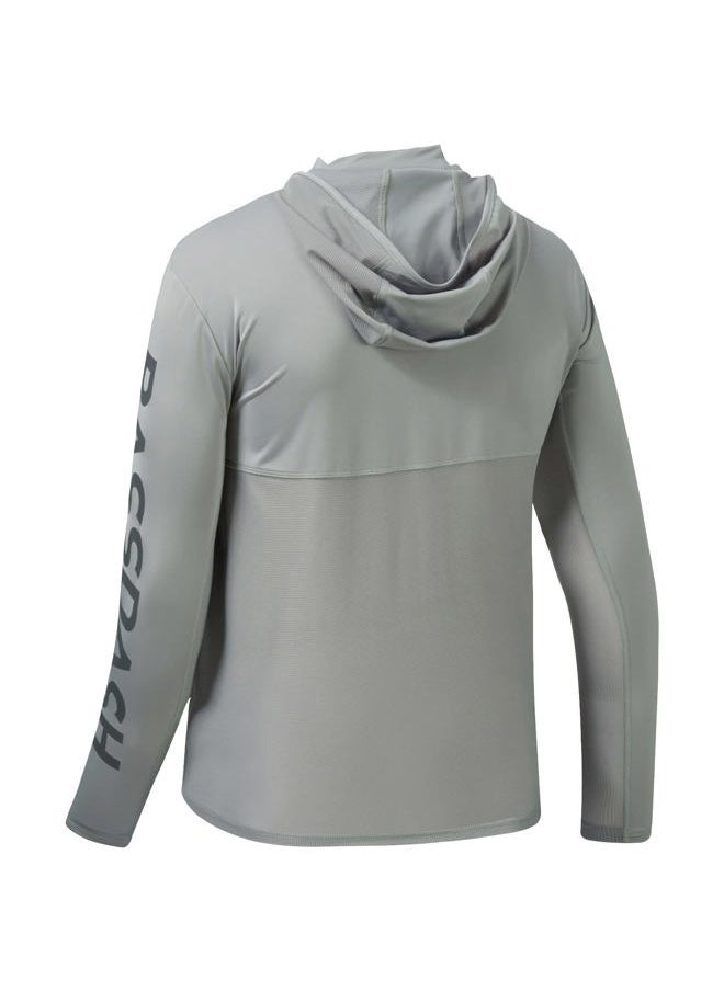 BASSDASH - UPF 50+ Men's UV Sun Protection Long Sleeve Performance Fishing Hoodie Hooded Shirts - Image 1