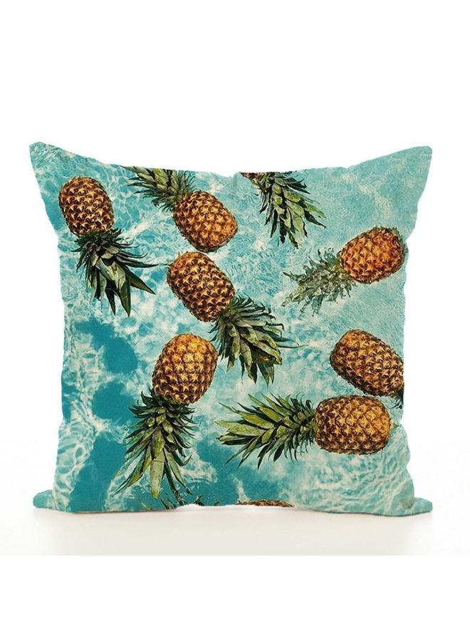 NIBEMINENT Sea Pineapple Printed Decorative Pillowcase Multicolour
