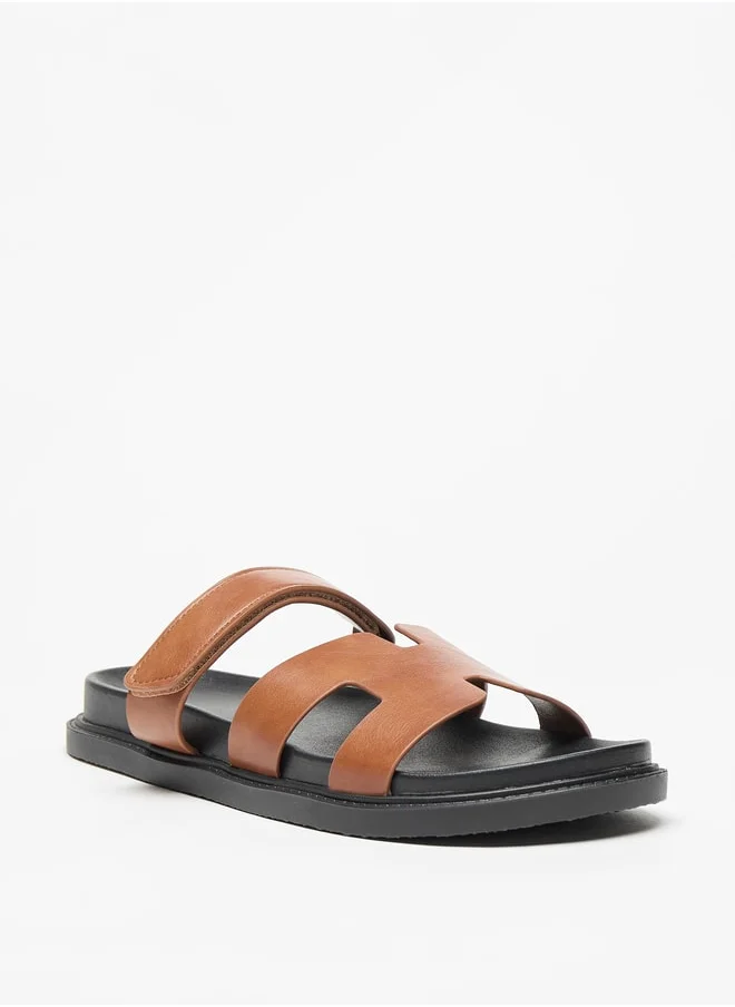 فلورا بيلا من شو إكسبرس Solid Slip-On Flat Sandals