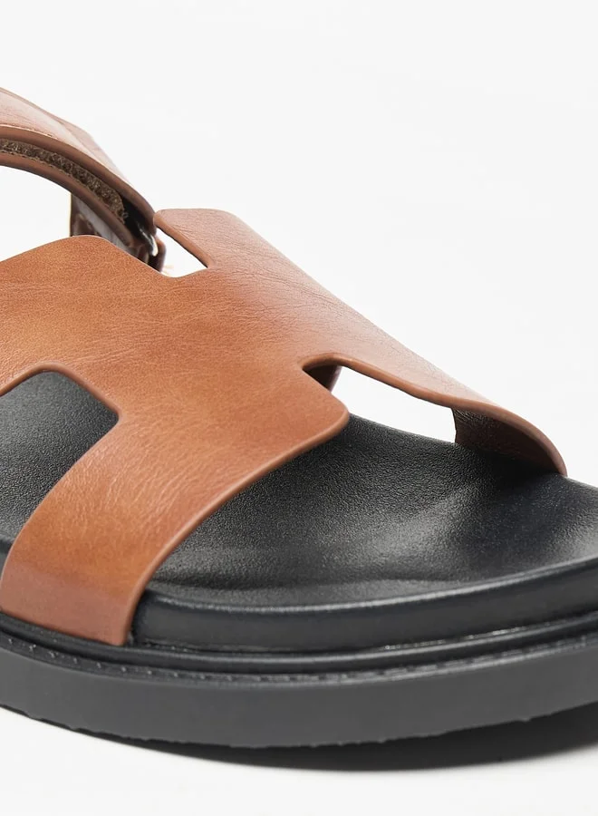 Flora Bella By Shoexpress Solid Slip-On Flat Sandals