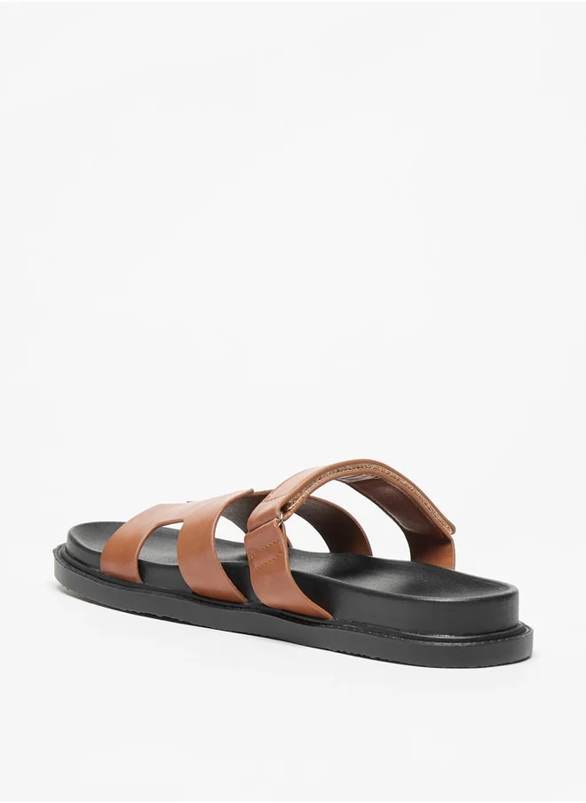 فلورا بيلا من شو إكسبرس Solid Slip-On Flat Sandals