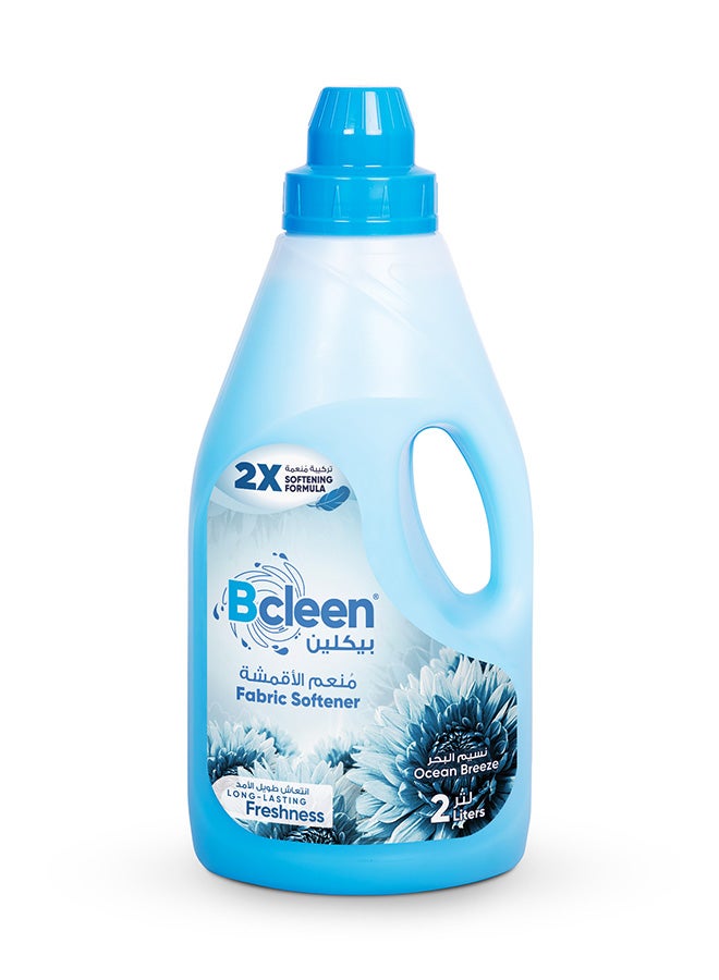 Bcleen Fabric Softener, Ocean Breeze Scent, for long lasting fragrance,2L (OFFER PACK 2L X 2) - Image 4