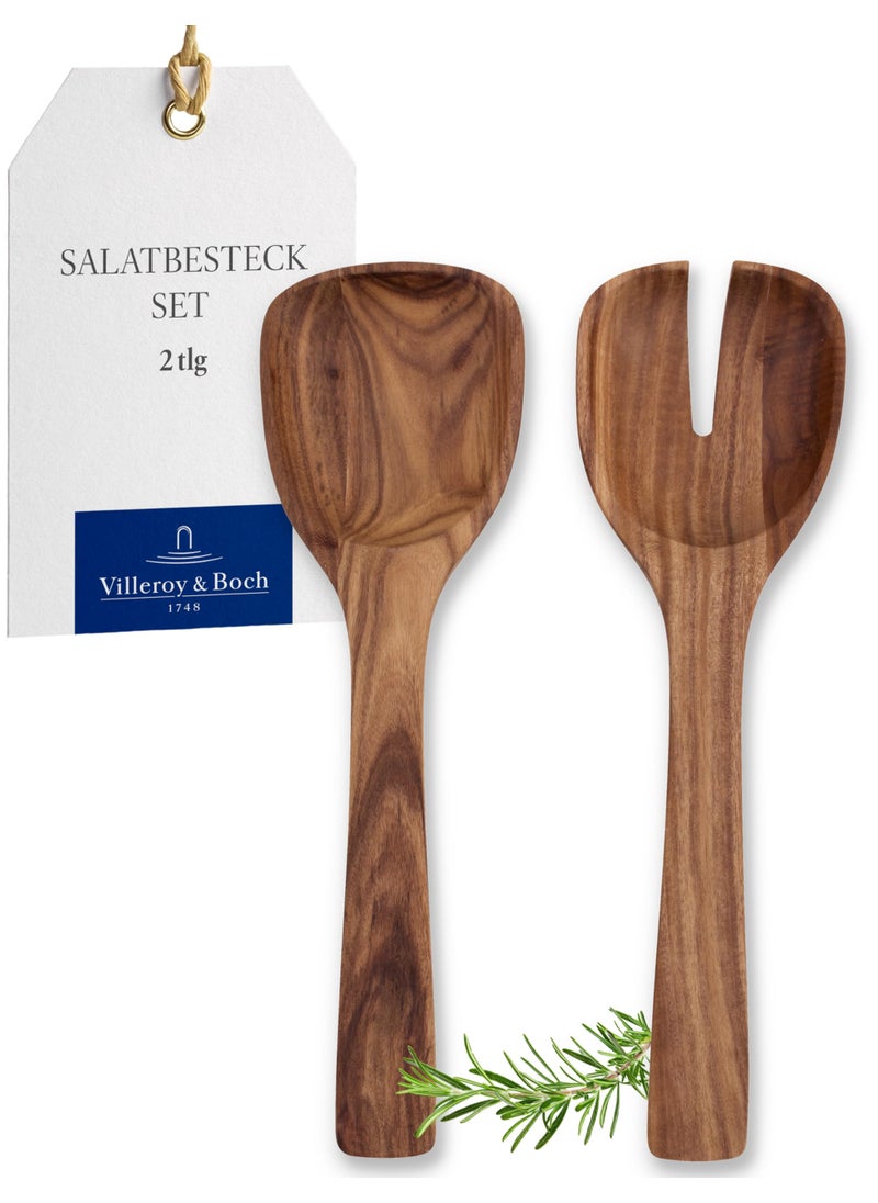 Villeroy & Boch Villeroy  Boch Artesano Original Salad Server Set  Acacia Wood Holz  Akazie Brown 