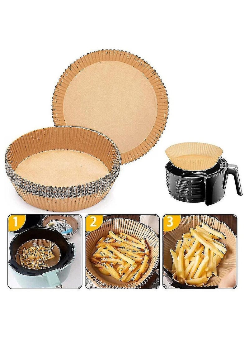 Special Food Grade Disposable Lining Paper For Air Fryer High Temperature Resistant 100 Sheets - Image 1