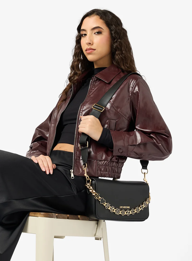 Love Moschino Zip through crossbody