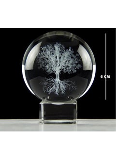 Hediye Sandalı Gift Boat Lucky Tree Design Wooden Base Illuminated Glass Globe  - Image 3