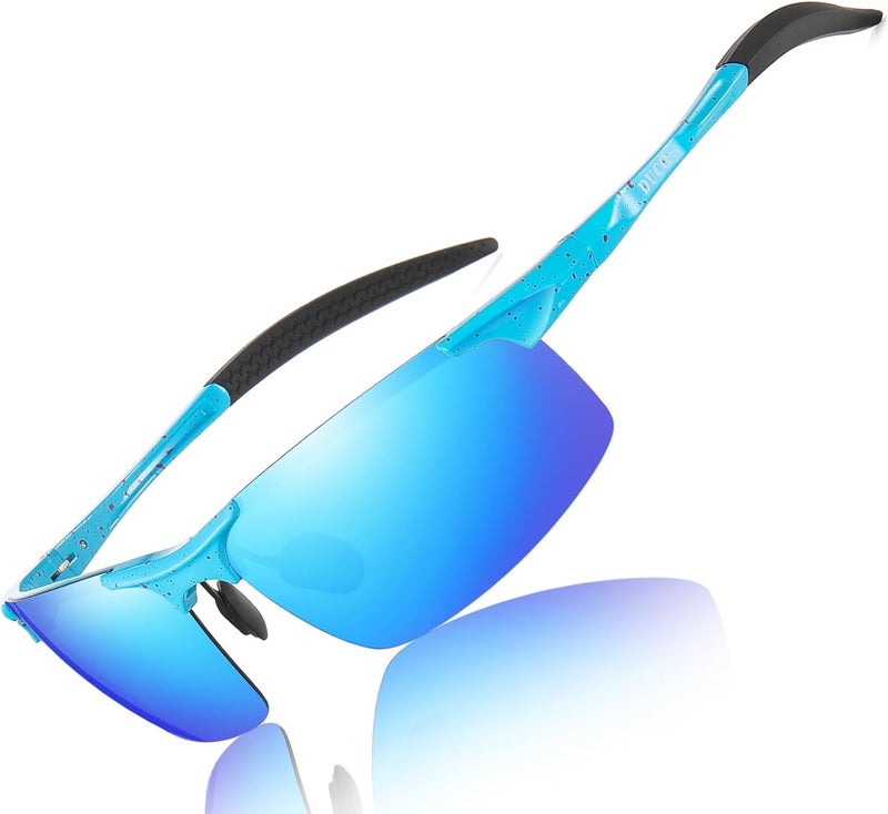 Duco Mens Sports Polarized Sunglasses UV Protection Sunglasses for Men 8177s - Image 1
