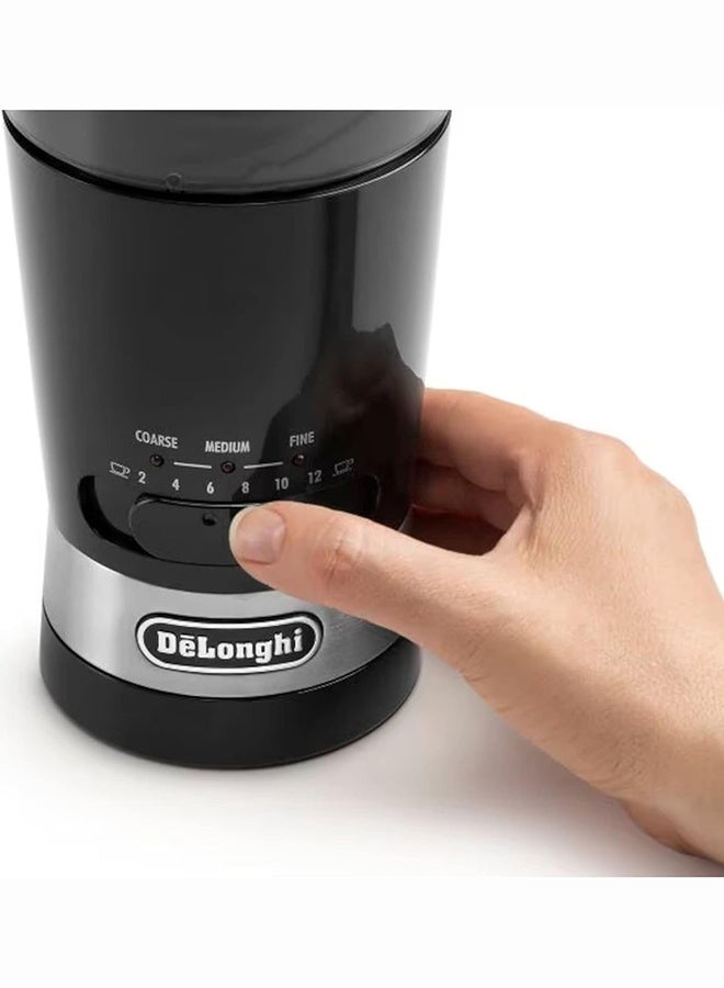 ديلونجي مطحنة قهوة 170 W KG210-BK أسود - Image 4