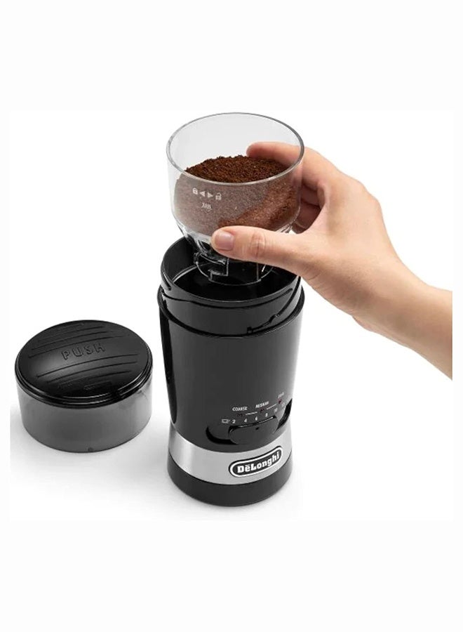 ديلونجي مطحنة قهوة 170 W KG210-BK أسود - Image 2