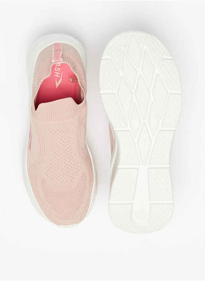داش Girls Textured Slip-On Sports Shoes
