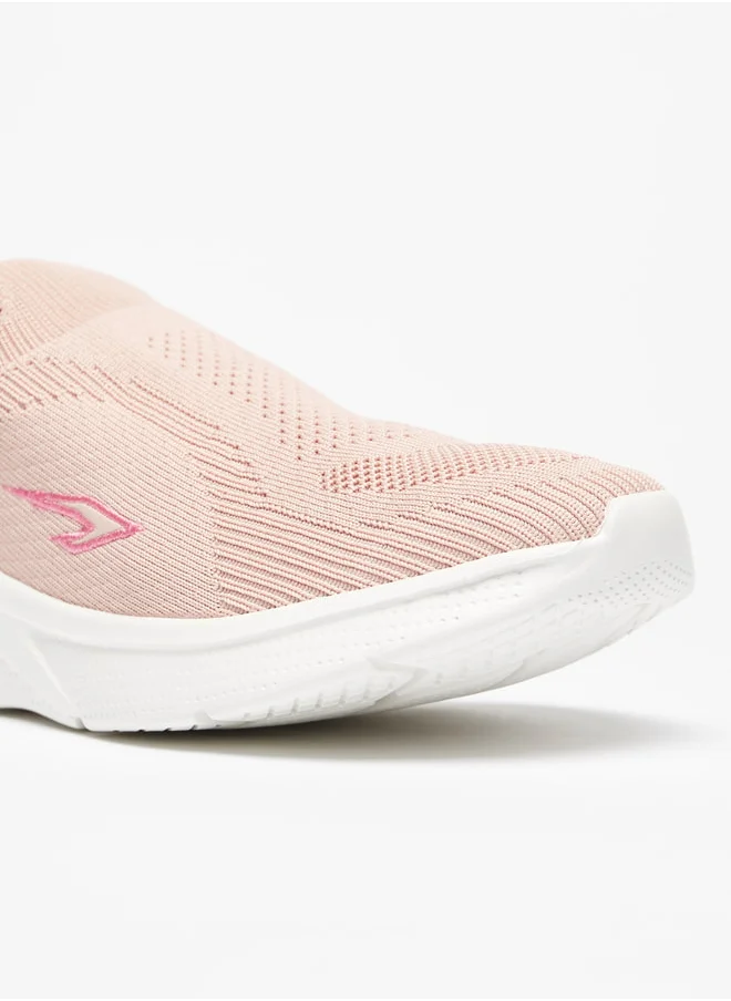 داش Girls Textured Slip-On Sports Shoes