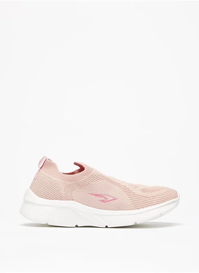 داش Girls Textured Slip-On Sports Shoes