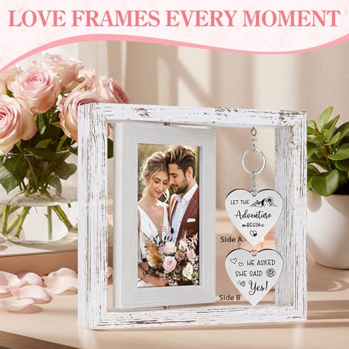 HELORAY Engagement Unique Gifts for Couples Wedding Registry Gifts Ideas for Bride To Be Bridal Shower Present Marriage Mr and Mrs Bachelorette Gift for Bride Newly Wed Essentials Must Haves - Image 3