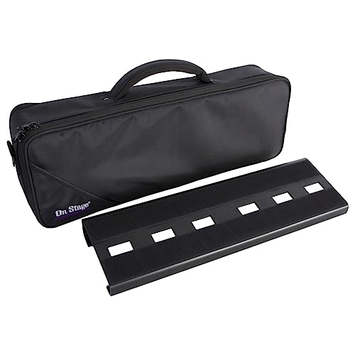 OnStage On-Stage GPB2000 Compact Pedal Board with Gig Bag, Black - Image 2