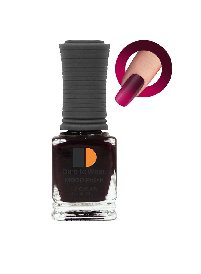 Lechat Color Changing Nail Polish 15ml Glossy Super Shine Nail Lacquer 15ml Fast Dry Long Lasting Nail Enamel Temperature Change Mood Color Polish Nail Art No Need UV LED Lamp No curing Manicure Nail Paint - Image 1