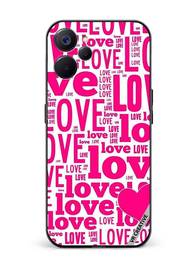 VR CREATIVE Protective Case Cover For Realme 10 5G Love Magazine Design Multicolour - Image 1
