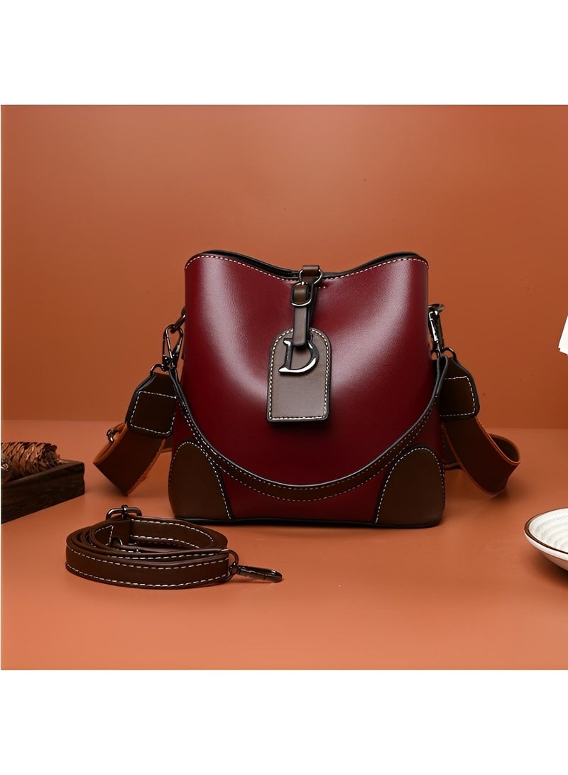 ريوكل حقائب كروس بودي نسائية من الجلد وحقيبة يد كبيرة وحقيبة كتف مع حزام قابل للتعديل وسعة كبيرة وحقائب كروس بودي عصرية للتنقل - Image 2