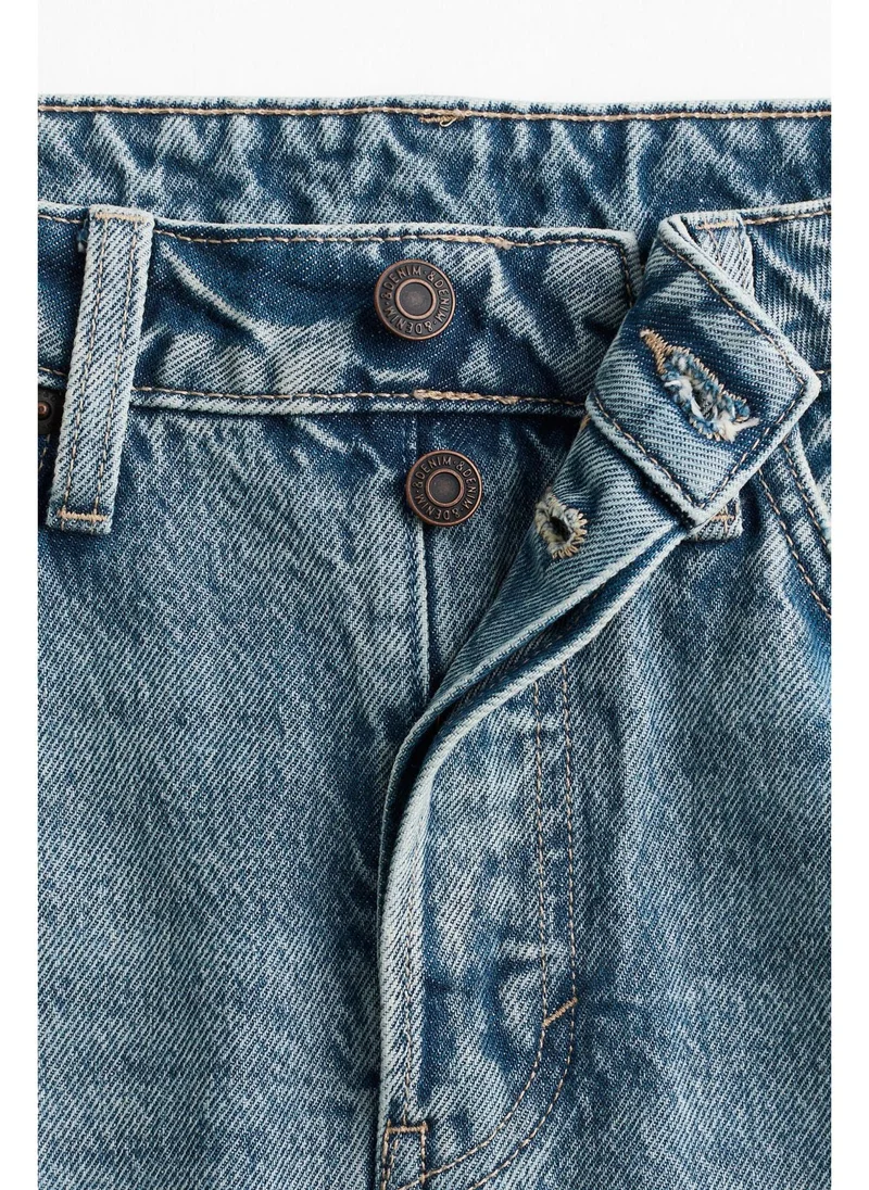 H&M A-line denim skirt