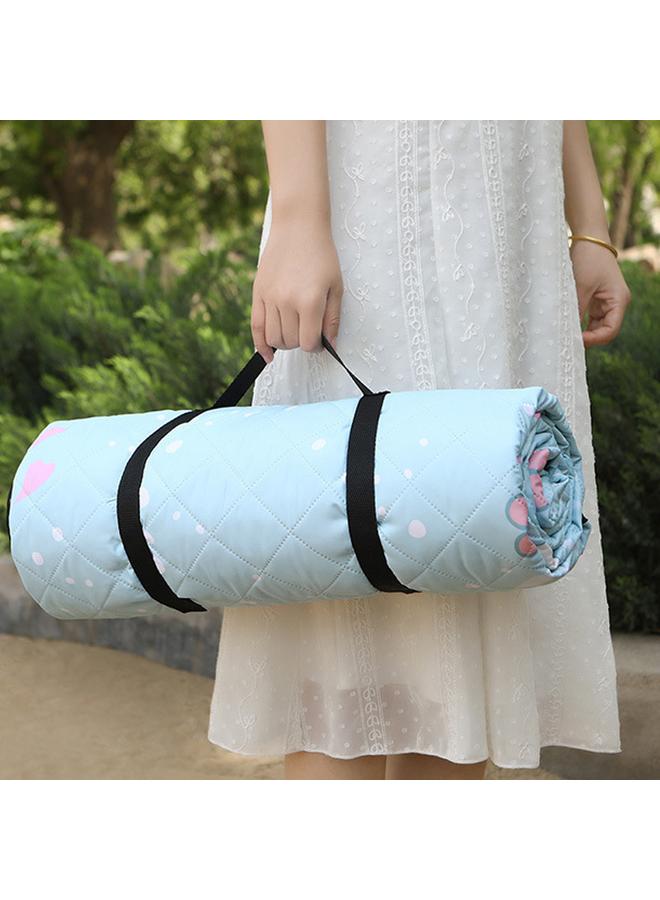 Bluejw Ultrasonic Moisture-proof Mat Thickened Waterproof Portable Outdoor Tent Mat Camping Outing Aluminum Film Oxford Base Picnic Cloth - Image 3