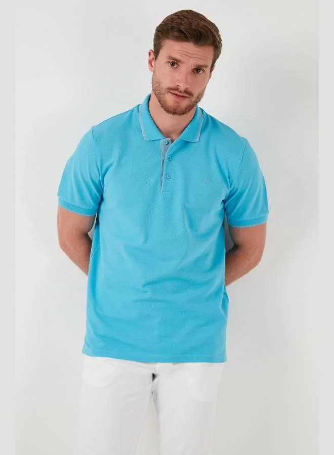 Buratti  Buratti 100% Cotton Buttoned Regular Fit Polo Collar T Shirt Men's POLO COLLAR T SHIRT 5902118 for Men | Best Price UAE