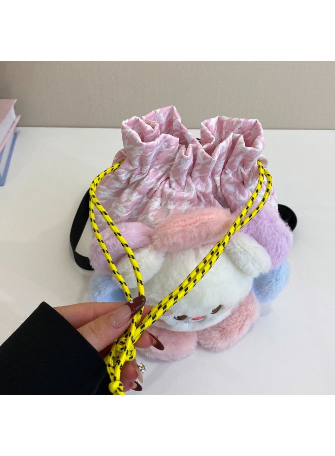 lebonaer Cute plush backpack with dual straps - Image 3