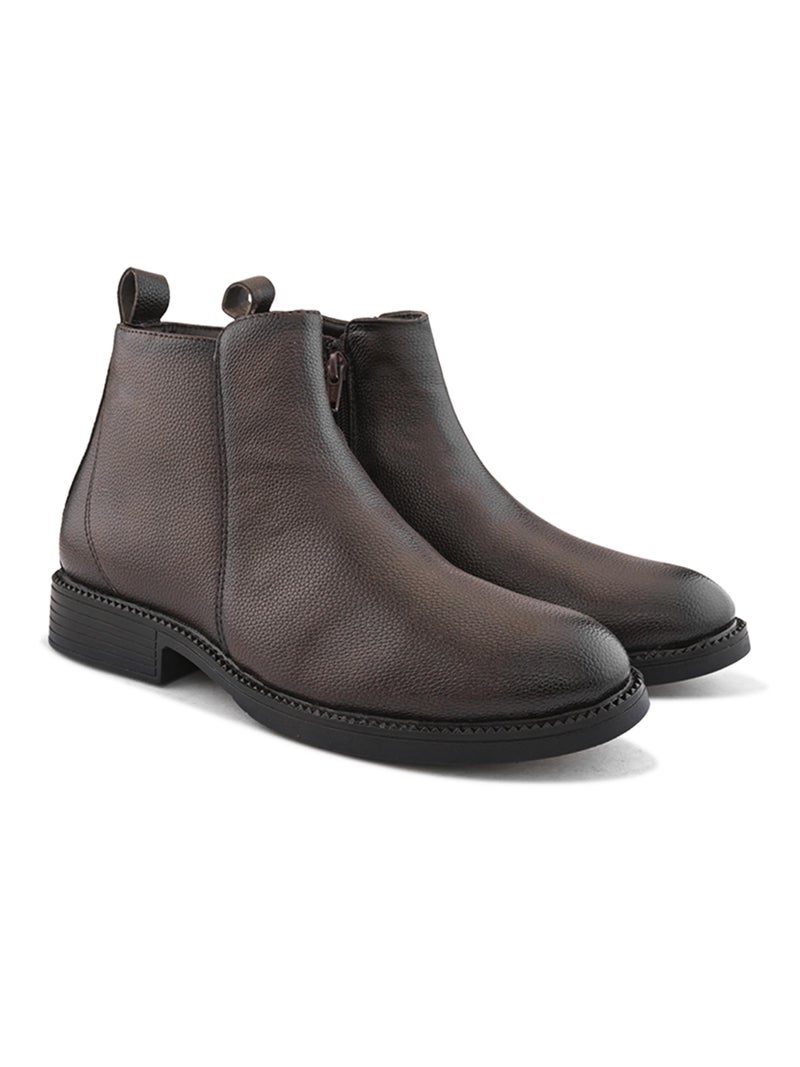 STANPHORD Men's Mirage Moves Brown Boots_8 UK (TPSL S16) - Image 1