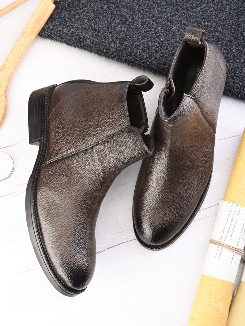 STANPHORD Men's Mirage Moves Brown Boots_8 UK (TPSL S16) - Image 2