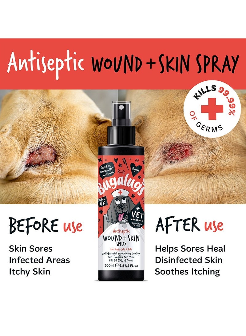 BUGALUGS Antiseptic Wound & Skin Spray 200ml (6.8 Fl Oz - Image 3