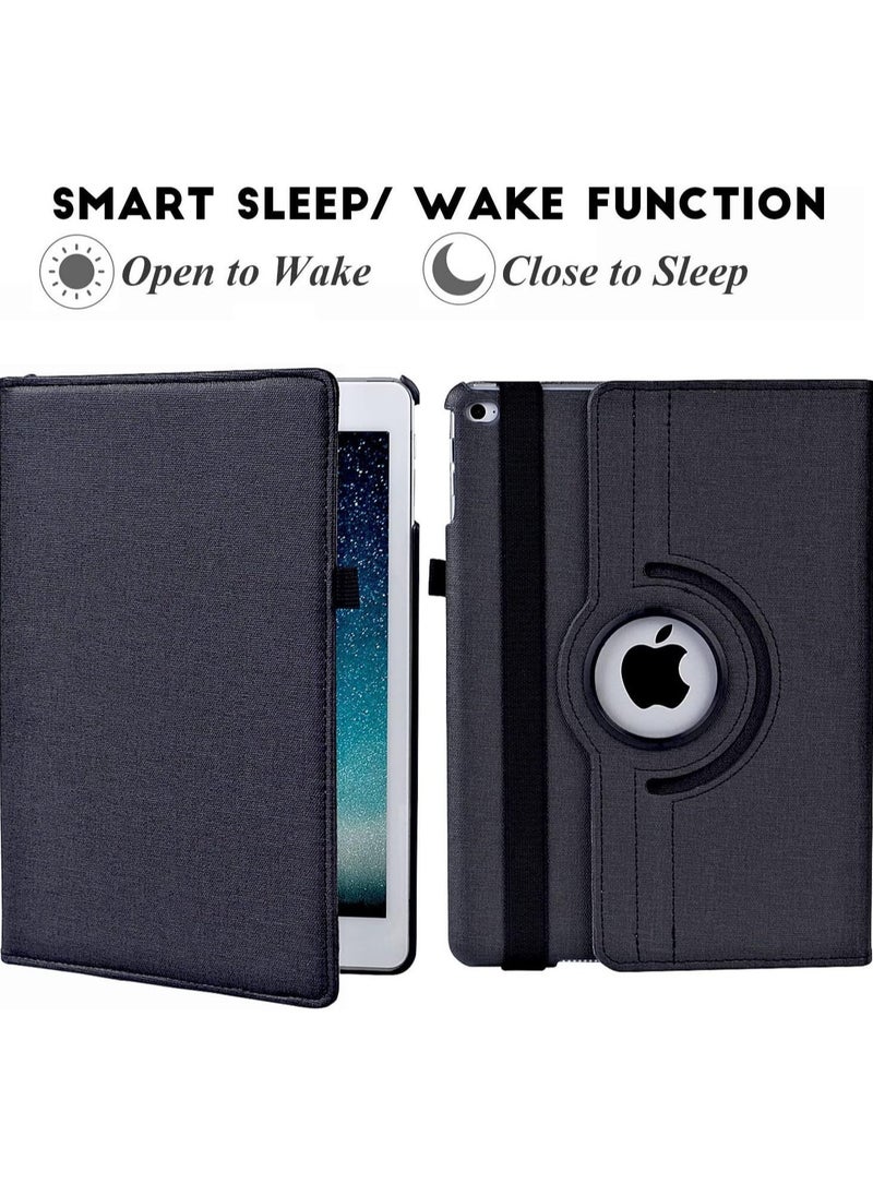 New iPad 9.7 2018 2017 / iPad Air 2 Case - 360 Degree Rotating Stand Protective Cover with Auto Sleep Wake for iPad 9.7 inch (6th Gen, 5th Gen) / iPad Air 2 - Image 2