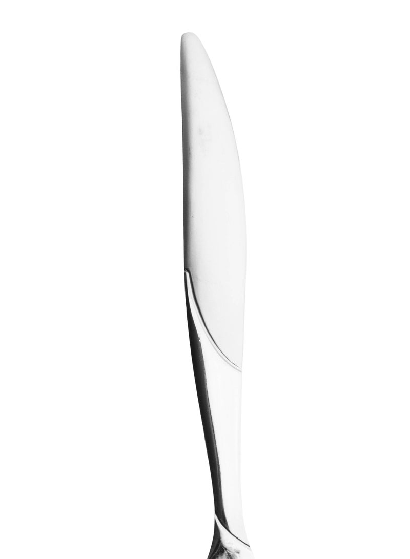 هيك طقم ملاعق شاي من الستانلس ستيل المقاوم للصدأ مكون من 12 قطعة فضي - Image 3