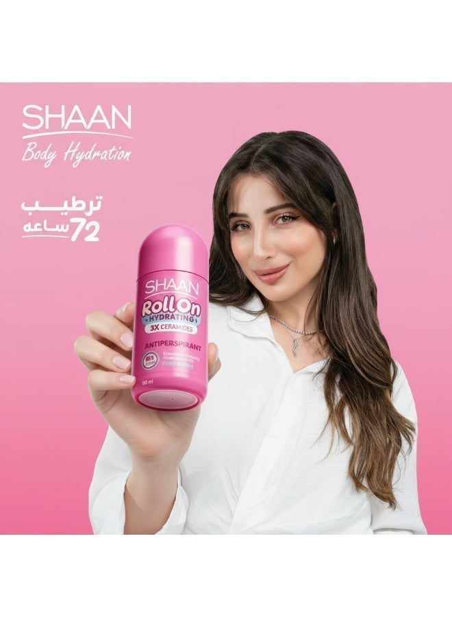 Shaan Hydrating Roll on Fragrance Free 60 ml - Image 3