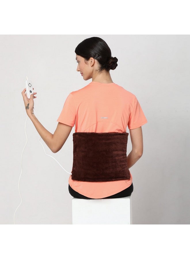 حزام حراري تقويمي ممتاز من فلامنجو | حزام علاج حراري قابل للتعديل للعلاجات الجافة والرطبة | تخفيف فعال لآلام الظهر والكتف والتشنجات والركبة والرقبة | كبير | عبوة من قطعة واحدة - Image 2