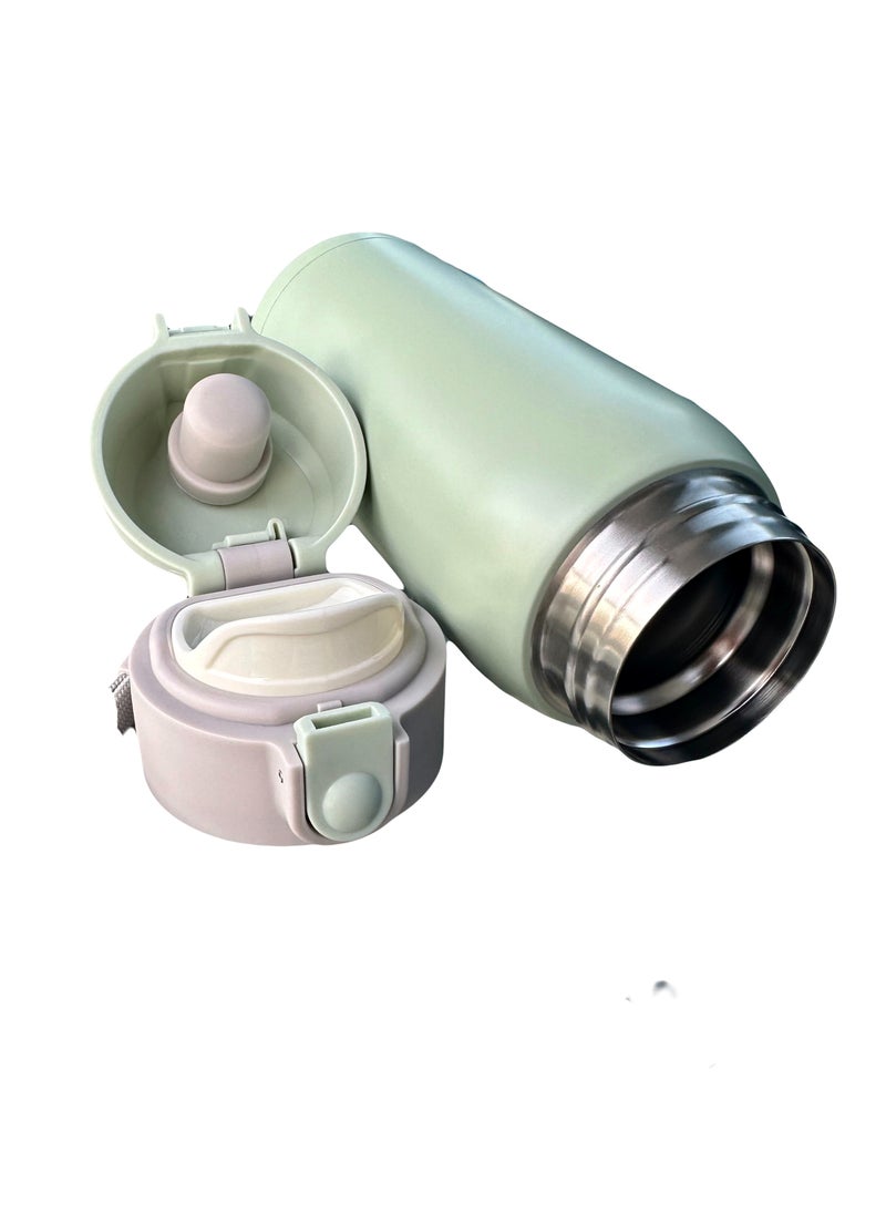 LOCK & LOCK LocknLock Chubby Tumbler 370ml – Stylish Mint Stainless Steel Travel Mug with Double-Wall Insulation  - Image 3
