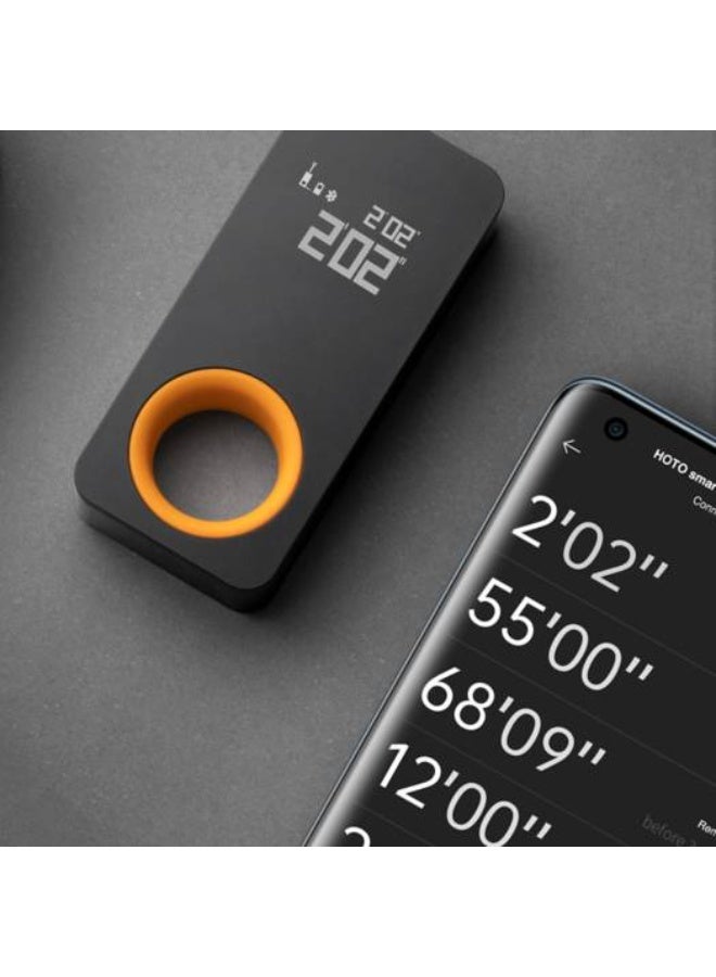 Hoto Smart Laser Measure Digital Tape Measure OLED Display 2 Modes Measurement Rechargeable Rangefinder - Black - Image 2