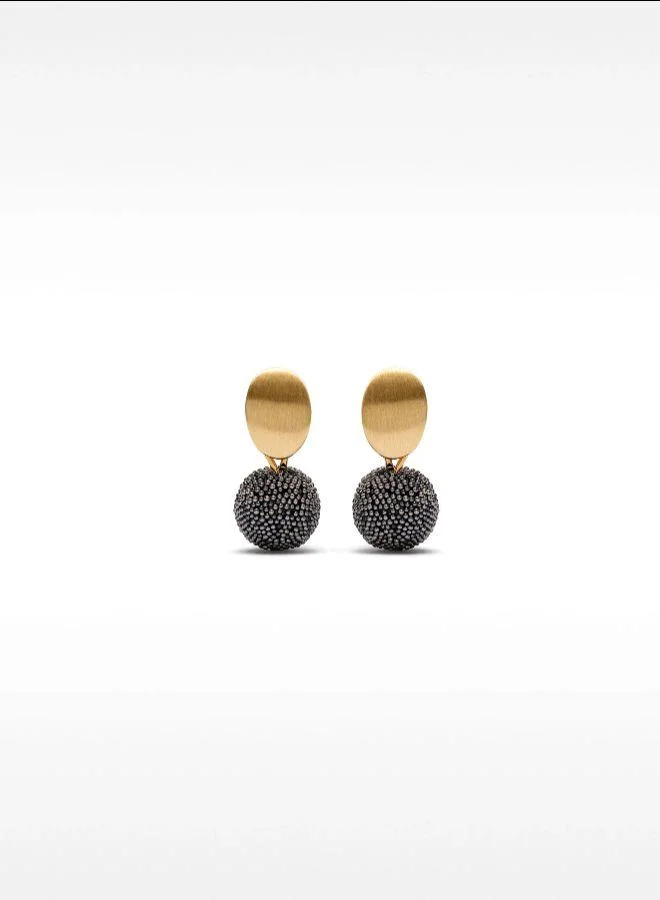 PARFOIS Multicolour Short earrings with rhinestones for Women | Best Price UAE