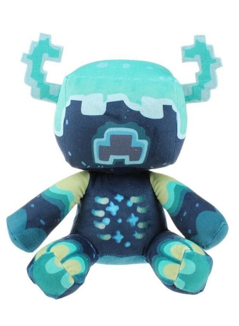 Mine Craft Plush, 10 Warden Plushies Toy for Game Fans Gift, Soft Stuffed Pillow Doll for Kids and Adults - Image 1