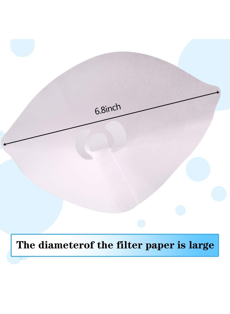 SYOSI 300 Pcs Disposable Paint Strainers, Resin Filter, with 149 Micro Flow Nylon Mesh Cone Paint Filter Screen with 1 Pcs Silicone Funnel Filter, for Automotive Spray Paint, Art Painting - Image 3