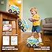 AEROQUEST Ambulance Toys for Kids 38 Year Old Remote Control Car for Toddlers 13 Durable RC Medical Transport Emergency Rescue Vehicle with Light Siren Sound Effects 24G Cartoon Cars - Image 4