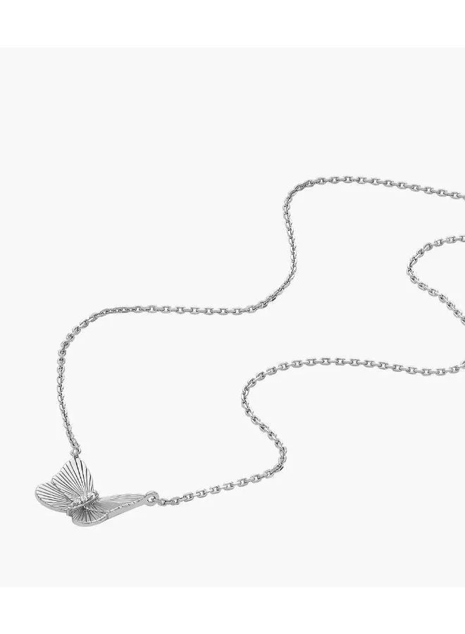 Fossil  Butterfly Necklace Set for Women | Best Price UAE